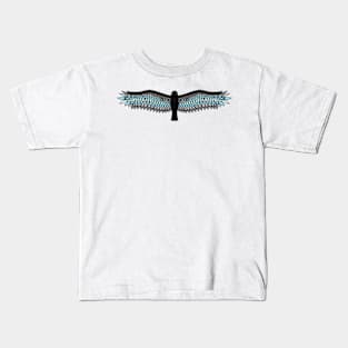 Fly With Pride, Raven Series - Demiboy Kids T-Shirt